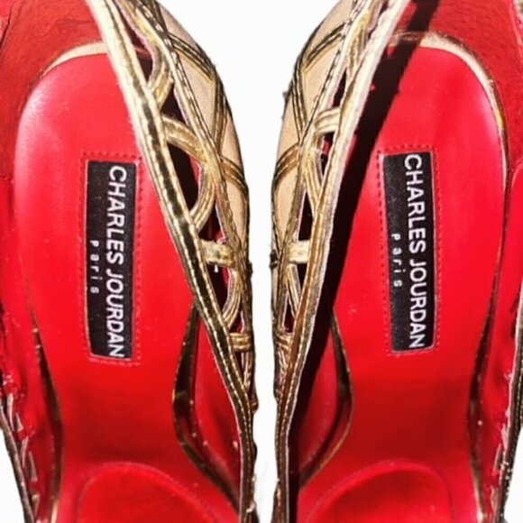 NEW Charles Jourdan 4" Stilletos- LT53P - Picture 3 of 5